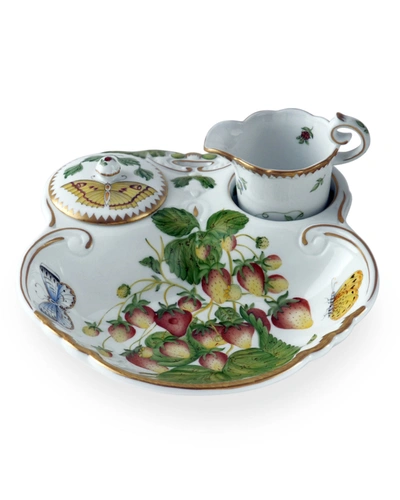 Anna Weatherley Strawberry 3-piece Tea Dish Set