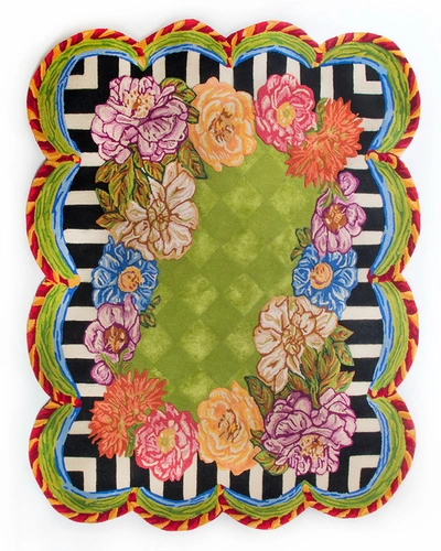 Mackenzie-childs Cutting Garden Rug, 6'5" X 8' In Multi Colors