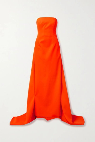 CHRISTOPHER JOHN ROGERS STRAPLESS TWILL GOWN 