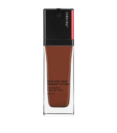 Shiseido Synchro Skin Radiant Lifting Foundation Spf 30 In 540 Mahogany