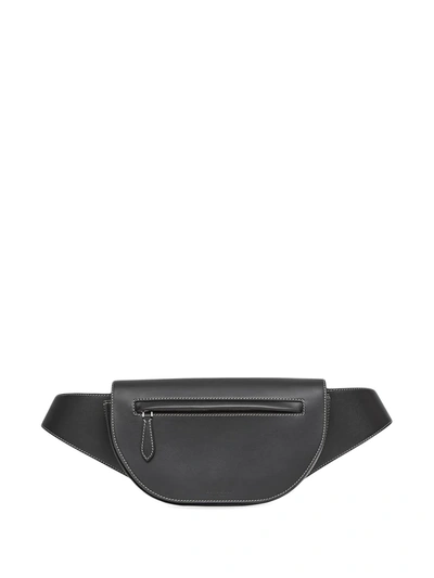 Burberry Leather Olympia Belt Bag In Black