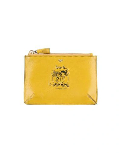 Anya Hindmarch Wallet In Yellow