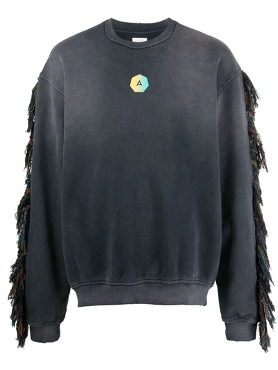 Alchemist Black Fringe Surfside Sweatshirt