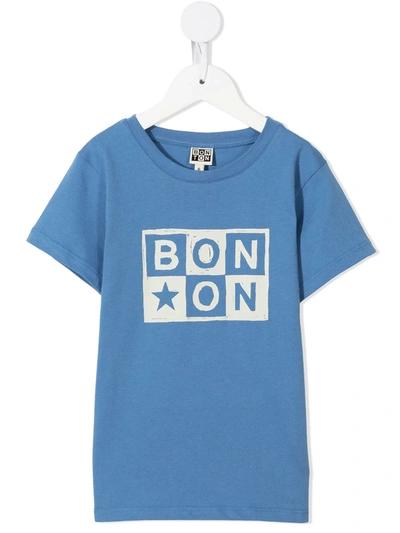 Bonton Logo T-shirt (4-12 Years) In Blau