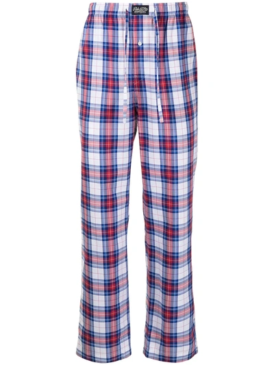 Polo Ralph Lauren Check-pattern Sleeping Trousers In Multicolour