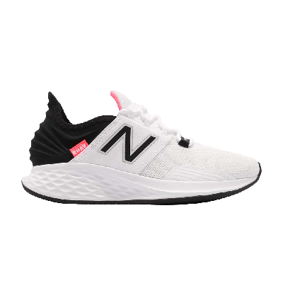 New Balance Women's Fresh Foam Roav In White/black