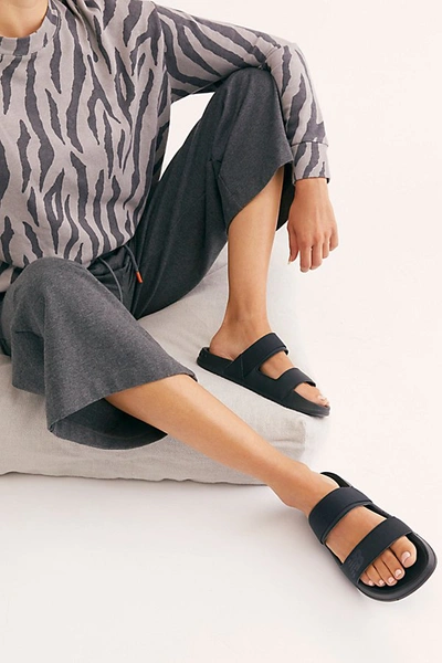 New Balance 202 Sandals In Black | ModeSens