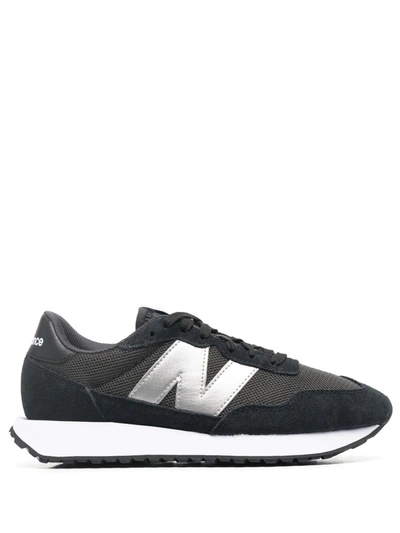 New Balance 237 Low-top Sneakers In Black/silver