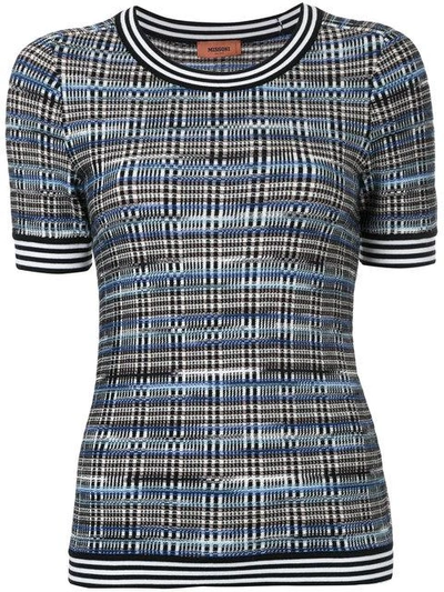 Missoni Checked Knitted Top
