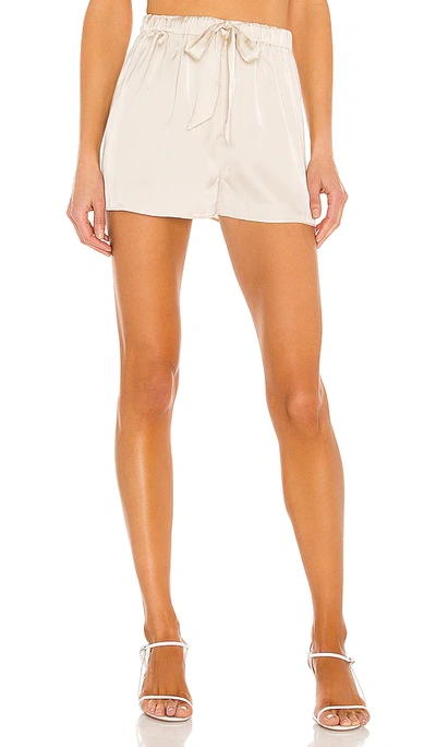 L'academie The Chantal Short In Ivory