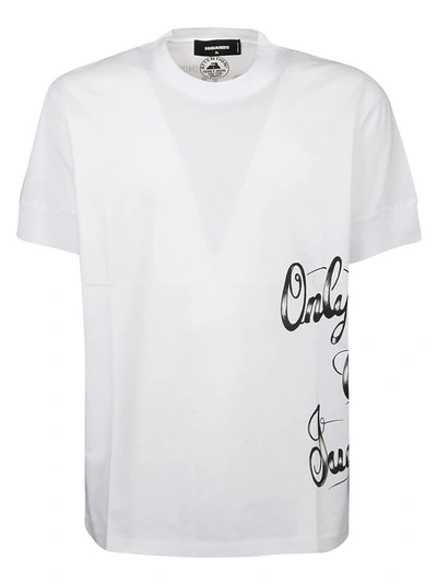 Dsquared2 Men's White Other Materials T-shirt