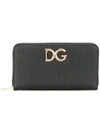 Dolce & Gabbana St. Dauphine Zip Around Wallet In Multi