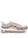 Nike Women's Air Max 97 Se Casual Sneakers From Finish Line In Desert Sand/peach Cream/white