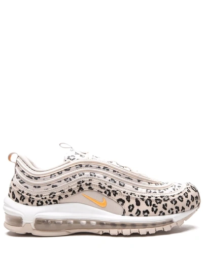 Nike Women's Air Max 97 Se Casual Sneakers From Finish Line In Desert Sand/peach Cream/white