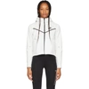 Nike Sportswear Tech Fleece Windrunner Women's Full-zip Hoodie In Summit White/platinu