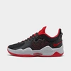 Nike Pg 5 Low-top Sneakers In Black,white,university Red