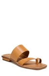 Sarto By Franco Sarto Ediana Slide Sandal In Camel Leather