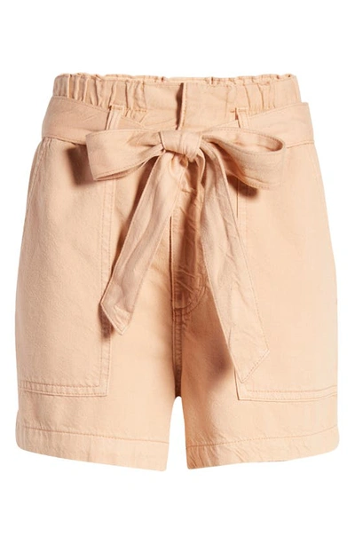 Ag Waist Shorts In Sulfur Warm Adobe