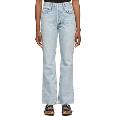 Citizens Of Humanity Libby Slim-fit High-rise Bootleg Jeans In High Road