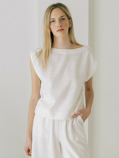 Laude The Label Everyday Top In White