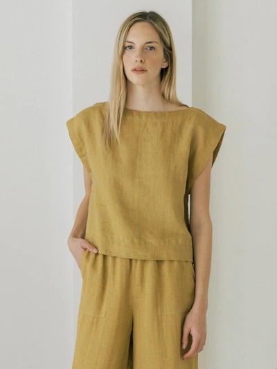 Laude The Label Everyday Top In Yellow