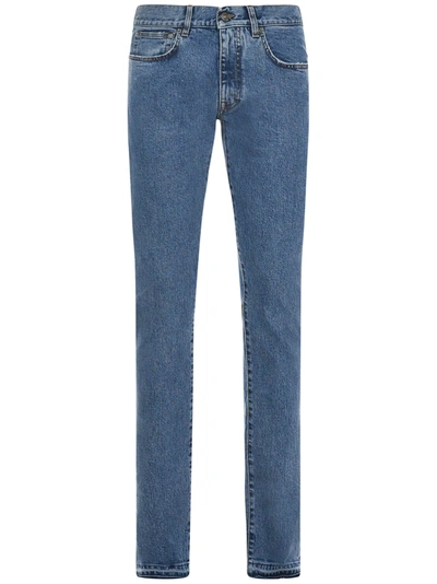 424 Mid-rise Straight-leg Jeans In Blue
