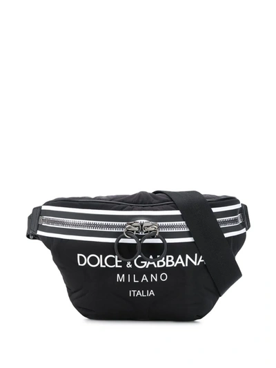 Dolce & Gabbana Dolce&gabbana Crossbody Logo Bag In Silver