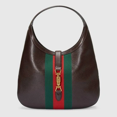 Gucci Bag Jackie Piccola Dark Cocoa In Multiple Colours
