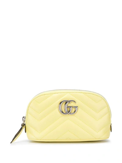 Gucci Gg Marmont Make-up Bag In Black