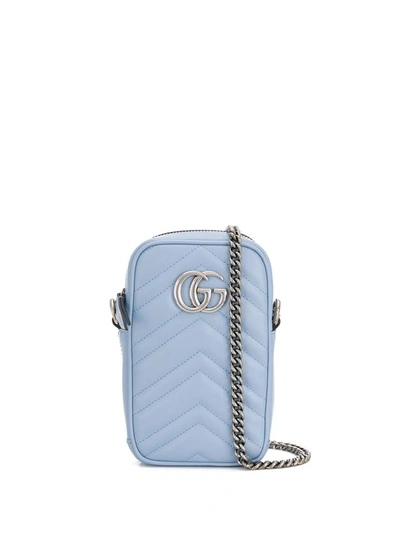 Gucci Gg Marmont Mini Bag In Nero