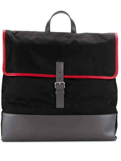 Prada Oversized Backpack In Nero