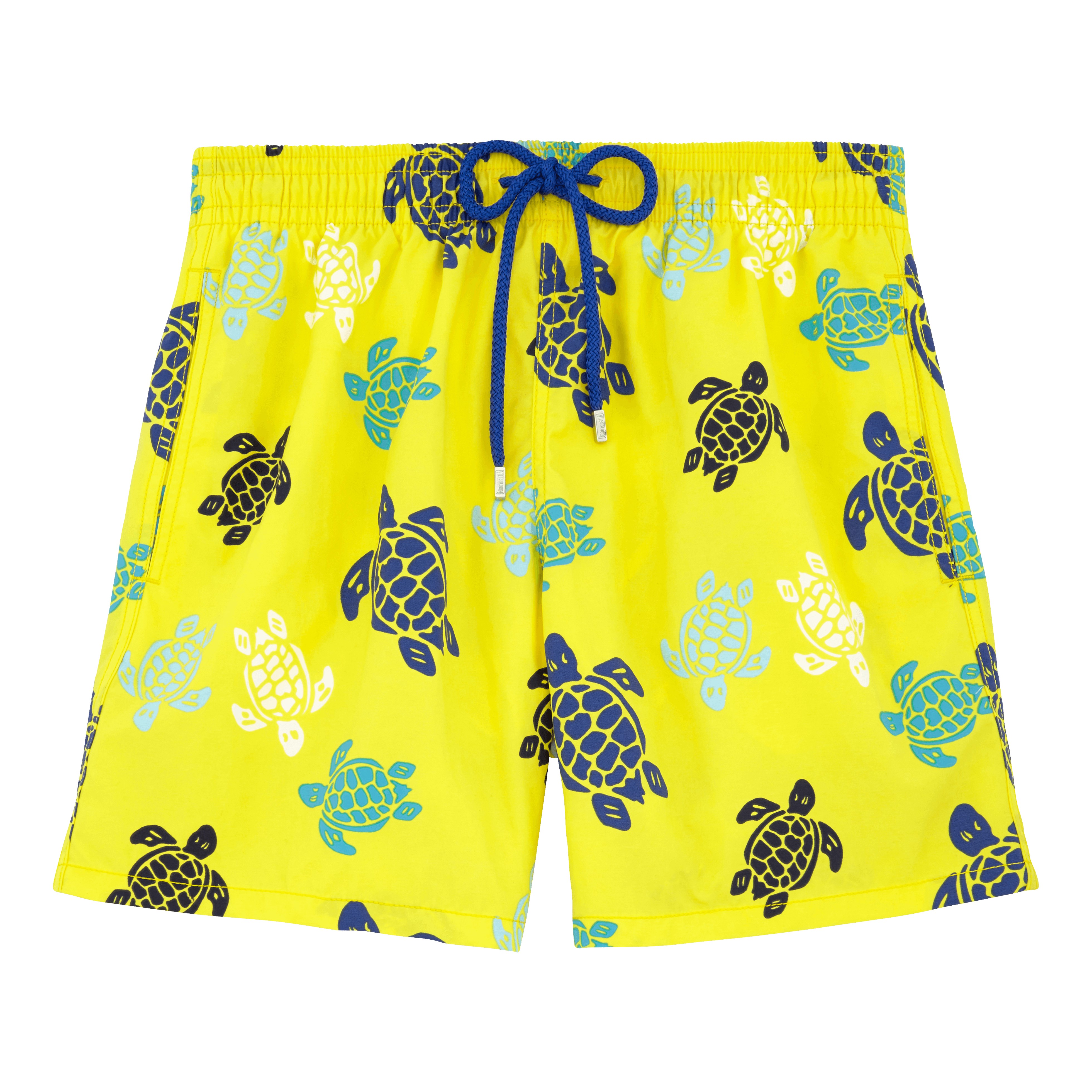 Vilebrequin Multicolor Turtles Swim Shorts, Moorea - Lemon | ModeSens