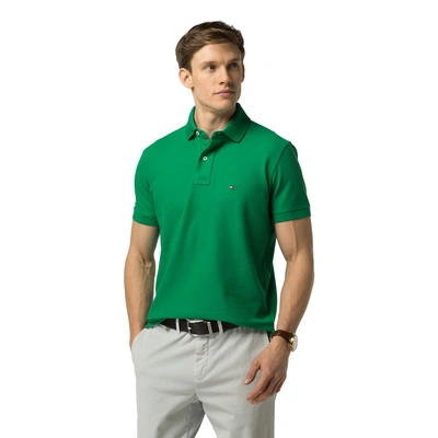 Tommy Hilfiger Slim Fit Premium Pique Polo - Golf Green | ModeSens