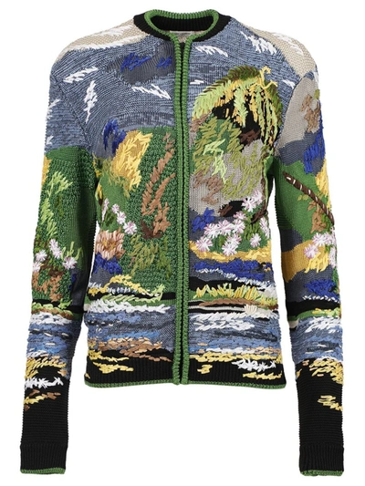 Saint Laurent Multicolored Embroidered Jacket