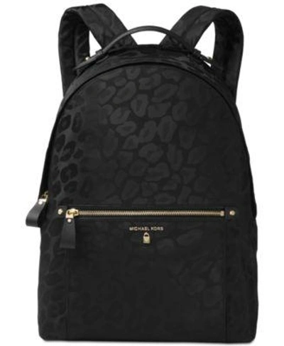 Michael Kors Michael  Kelsey Large Backpack In Black