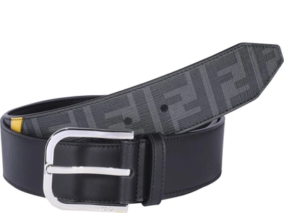 Fendi Ff Motif Buckle Belt In Multi