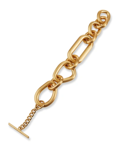 Cult Gaia Reyes Chain Link Bracelet In Gold
