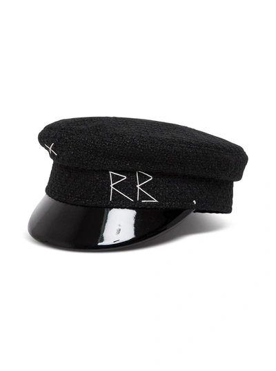 Ruslan Baginskiy Logo Baker Boy Hat In Black
