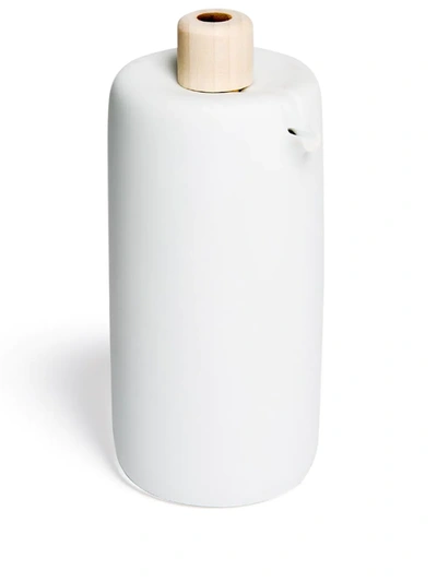 Hands On Design Bombetta Vinegar Dispenser In White