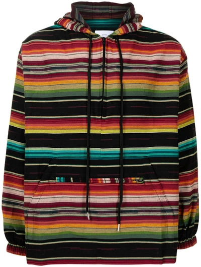 Stampd Multicolour Striped Hoodie In Multicolor