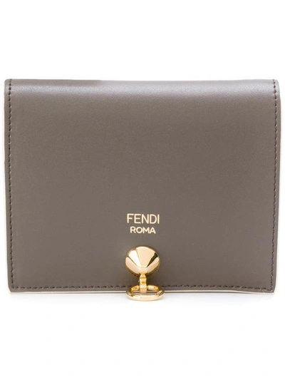 Fendi Bifold Wallet In Pink/purple