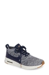Nike Women's Air Max Thea Ultra Flyknit Running Sneakers From Finish Line In College Navy/college Navy