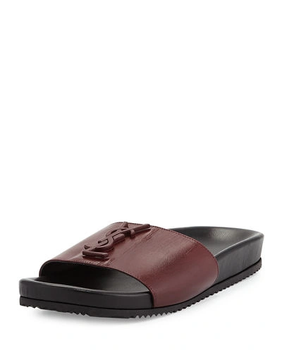 Joan slide outlet sandal saint laurent