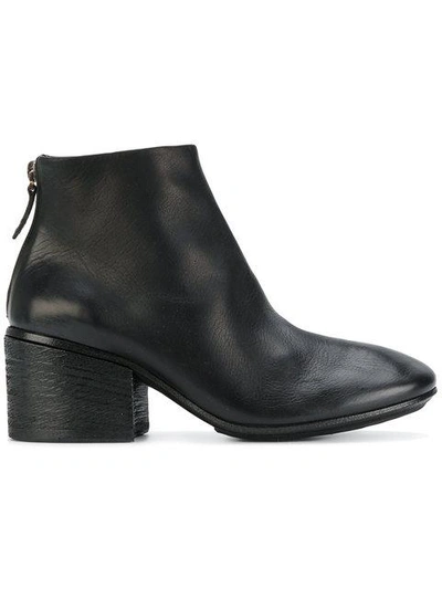 Marsèll Wooden Heel Ankle Boots