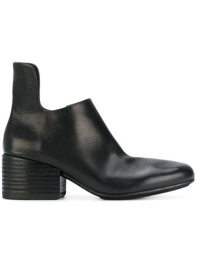 Marsèll Cut-out Detail Boots - Black