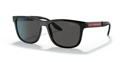 Prada Dark Grey Square Mens Sunglasses Ps 04xs 1ab5s0 54 In Dark Grey Polar