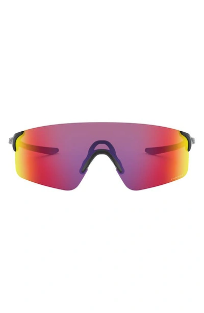Oakley 125mm Polarized Shield Sunglasses In Black