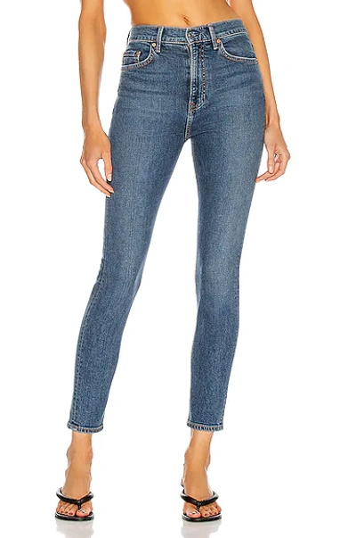 Grlfrnd Womens S Ilverlake Kendall Skinny High-rise Stretch-denim Jeans 25 In Silverlake
