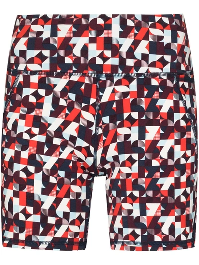 Sweaty Betty Power High Waist Pocket Bike Shorts In Red