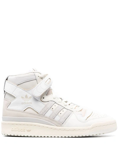 Adidas Originals Forum 84 Leather Sneakers In White